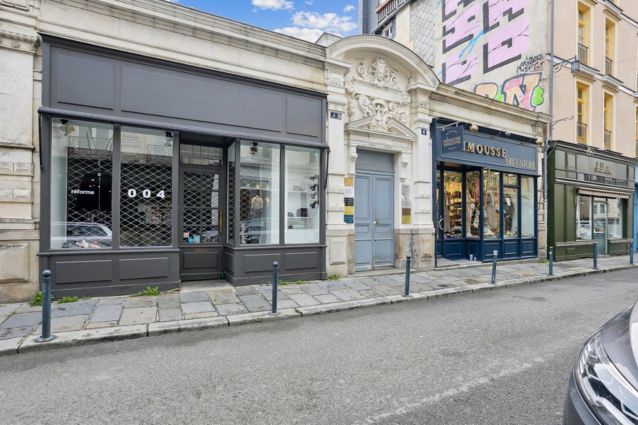Le Simone -Centre Historique Lägenhet Rennes Exteriör bild
